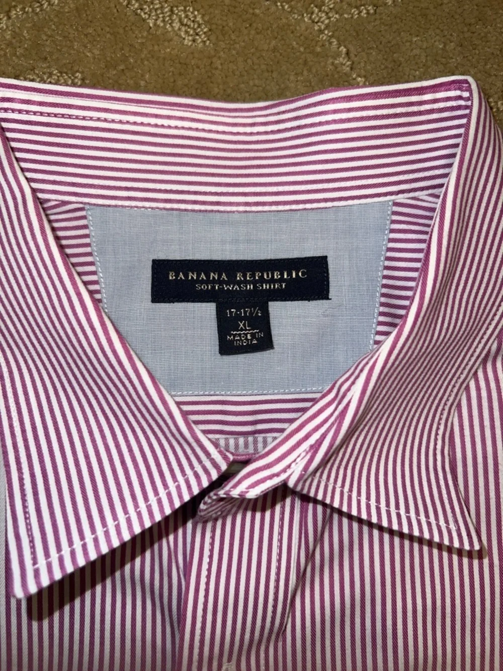 Men’s Banana Republic Soft-Wash Button Down Shirt, XL